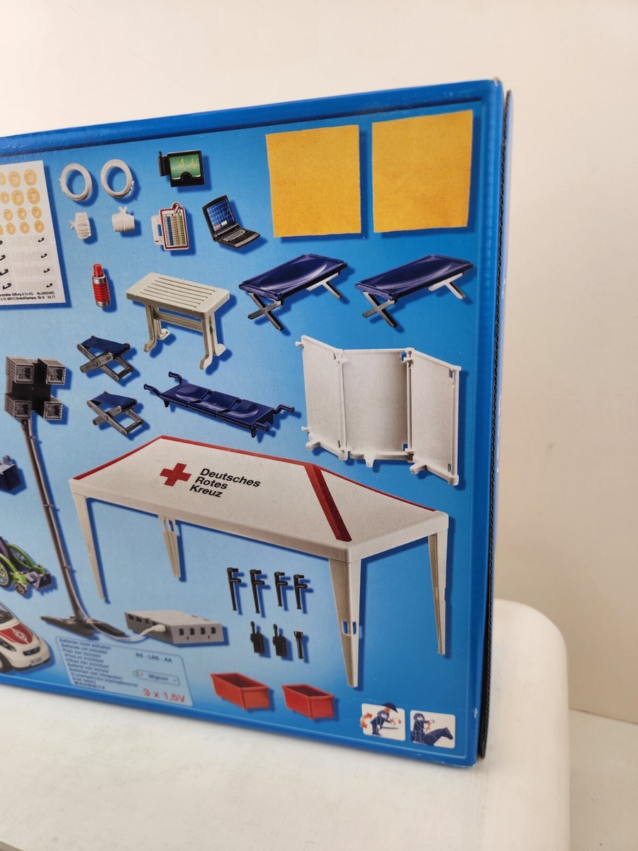 Playmobil 9537 Red Cross Center Emergency Tent Doctor Car