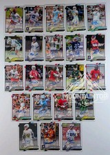 2023 Premier Lacrosse League PLL Snapshot Complete Base Auto (22) Card Set