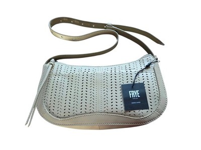 Frye - NEW Genuine Leather Spring/Summer Dainty Stella Baguette Shoulder Bag