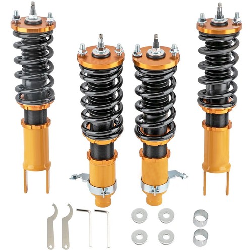 4X Coilovers Struts Shocks For 1993-2000 Honda Civic EK EJ EM Adjustable Height