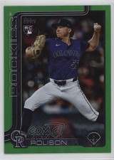 2025 Topps Update Green Rainbow Foil /99 Ryan Rolison #US124 1ff8