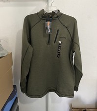 New Men's Timberland PRO  Reaxion Quarter-Zip Athletic-Fit Fleece Jacket