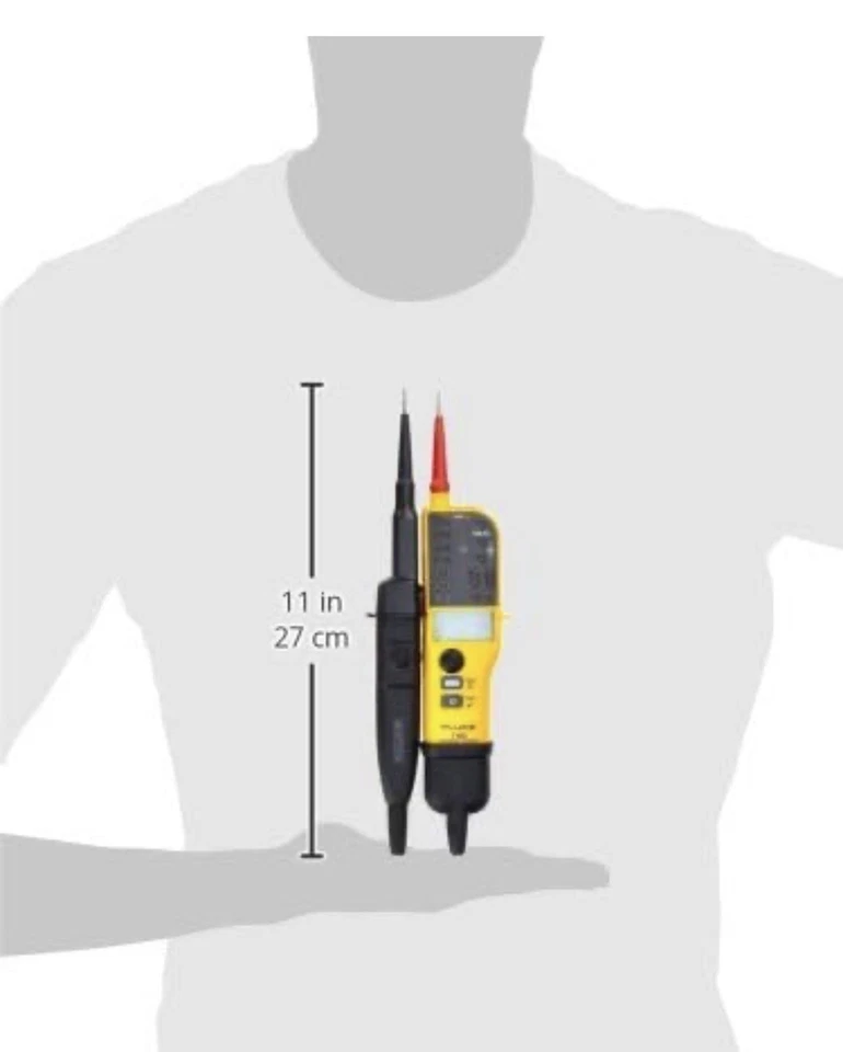 Fluke T150 Zweipoliger Spannungsprüfer  CAT III 690 V, CAT IV 600 V Akustik, ... - Bild 2 von 3