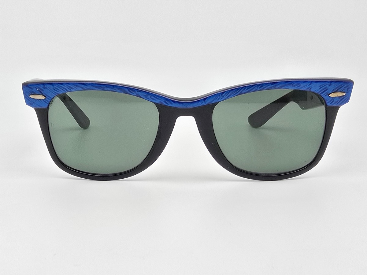Ray-Ban B&L L1723 Wayfarer Street Neat Electric Blue Frame G-15