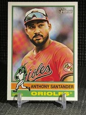 2025 Topps Heritage - #321 Anthony Santander Baltimore Orioles