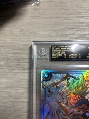 BGS10 black label Dragon Ball Card Fusion World Vegito SCR | eBay