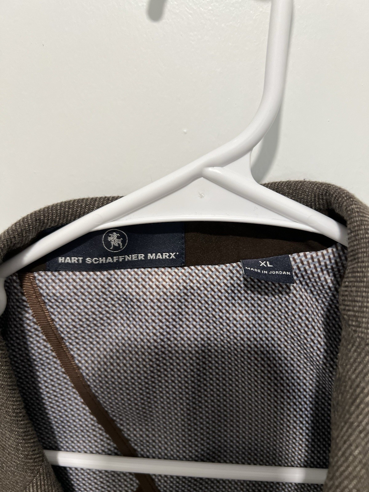 Hart Schaffner Marx Jacket Men's Size XL Brown Blazer Sport Coat