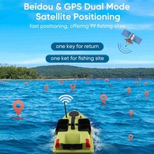 GPS-RC-Köderboot 600 M Funkfernsteuerung Angelköderboot Angel-Futterboot Mit 3