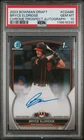 2023 BOWMAN DRAFT CHROME PROSPECT AUTO #CDABE BRYCE ELDRIDGE PSA 10