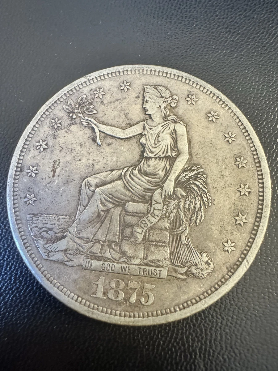 Uncertified 1875 Year US Trade Dollars (1873-1885) for sale | eBay
