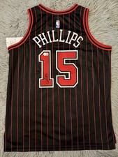 Julian Phillips Signed Chicago Bulls Pinstripe Jersey Beckett COA NBA Autograph