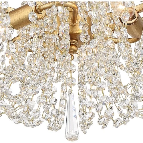 Crystorama Arcadia Semi-Flush Mount - Thumbnail 5