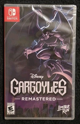 GARGOYLES REMASTERED DISNEY NINTENDO SWITCH #208 LIMITED RUN GAMES NEW  SEALED UK