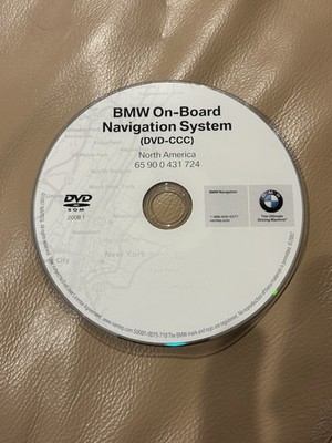 BMW On-Board Navigation DVD 65 90 0 431 724 DVD ROM 2008:1