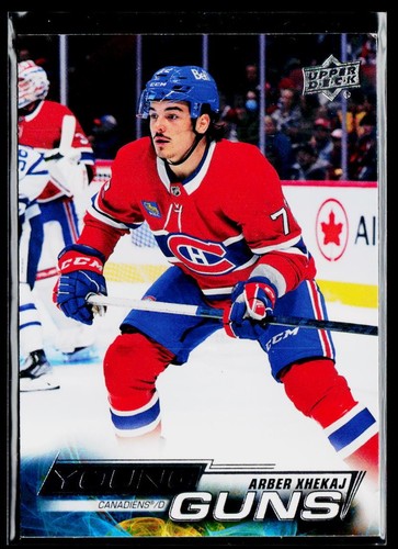 Arber Xhekaj #490 2022 Upper Deck card