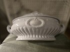 Antique White Ironstone Casserole Tureen Covered Dish c. 1860 Berlin English  — photo 5