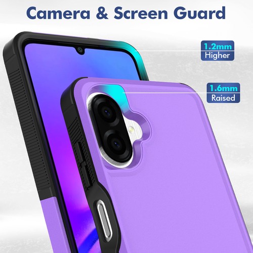 For Samsung Galaxy A07, Luxury Defender Dual Layer Hard Back Case Cover - Picture 8 of 18