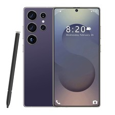 Unlocked Cell Phone 25 Ultra S Pen 128GB 5G Dual SIM Smartphone Android 15