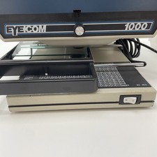 Vintage Eyecom 1000 Microfiche Reader Machine Working / PAT tested K12