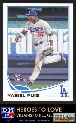 2016 Topps Berger's Best Yasiel Puig #BB2-2013 Los Angeles Dodgers
