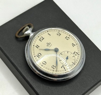 Thiel Taschenuhr Vintage 1930 Handaufzug silberfarben Sammler
