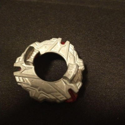 #ad #ad Beyblade Burst Silver And Red Snap Parts $20.90