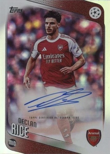 2025-26 Topps UEFA Club Competitions Declan Rice #164 Arsenal FC