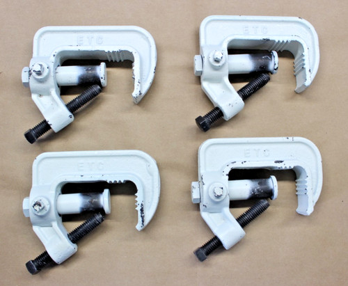 ETC 400CC Cast Iron C-Clamp for Source 4 Ellipsoidal Spotlights Lot of 4