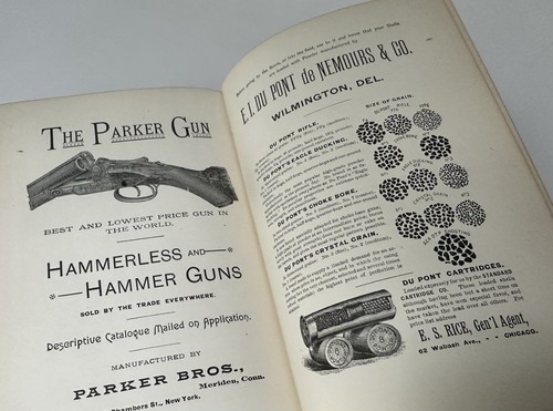 Shooting On Upland, Marsh and Stream Ed. William Leffingwell 1890 1st Ed V. NICE - Picture 19 of 19