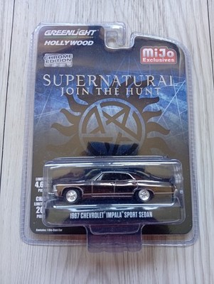 Greenlight Supernatural 1967 Chevrolet Impala Chrome Edition MiJo Exclusives