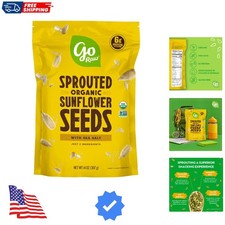 Organic Sprouted Sunflower Seeds, 14 oz, Sea Salted, Keto, Kosher, Superfood 39.30 per gallon