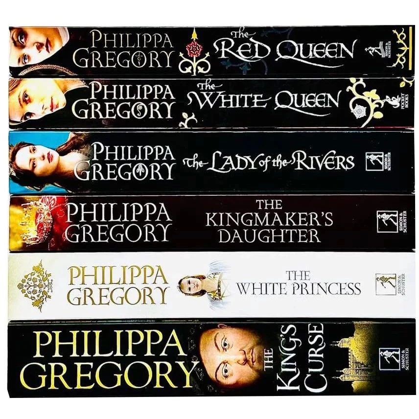 Philippa Gregory Cousins War Series 6 Book Collection Set Historical Fiction PB Foto 3 de 3