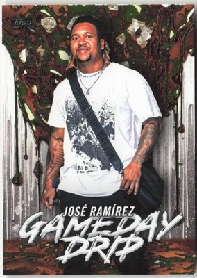 2026 Topps Jose Ramirez Gameday Drip Cleveland Guardians