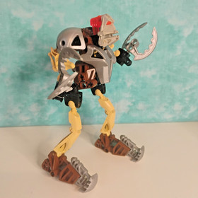 Lego Bionicle Toa Pohatu Nuva 8568 - No Manual - Incomplete