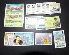 ISLE OF MAN 1982 COMMERATIVE YEAR SET OF 16 STAMPS SCOTT #207-222 MNH