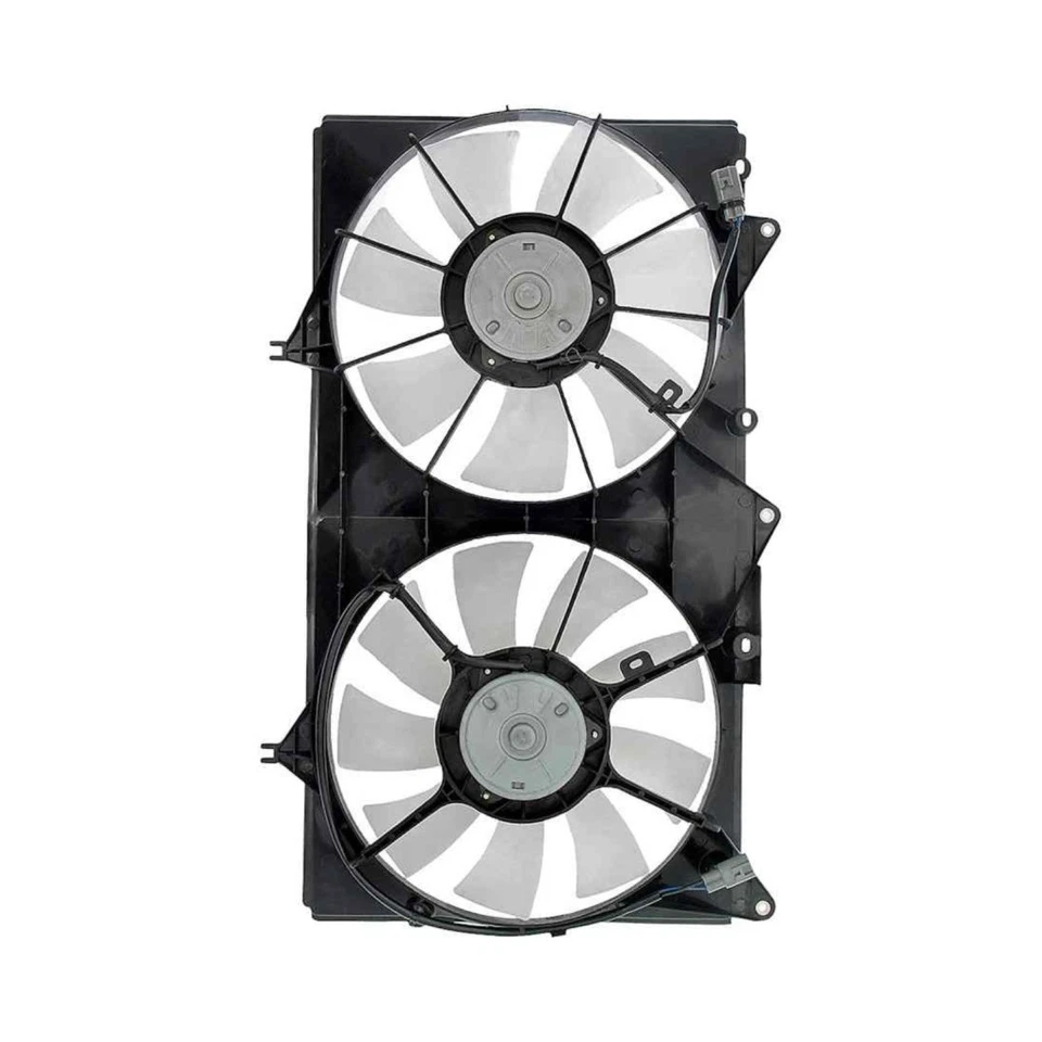 For Lexus ES300 2002 2003 Radiator Fan | Plastic | Brushed Motor Type | Black - Image 2 of 4