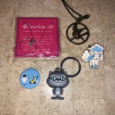 Disney Pokémon Hunger Games American Girl  Wall-E Collectible Pin Necklace Lot