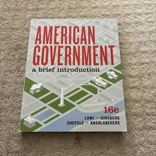 American Government: A Brief Introduction - paperback Lowi, Theodore J.|Gins...