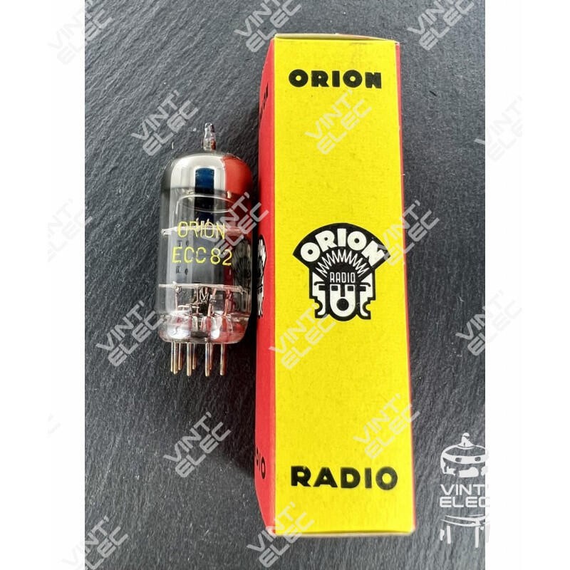 Tube ECC82 ORION double triode de rechange pour amplificateur hifi