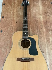 Washburn D12ce/N Electric Acoustic Guitar with Grover Tuners