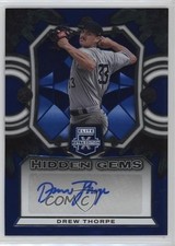 2023 Panini Elite Extra Edition Hidden Gems Blue Drew Thorpe #HG-DTH Auto 15t1