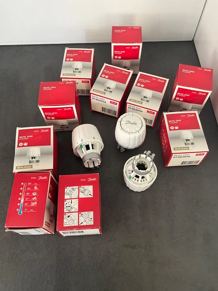 Danfoss RA/VL 2950 Thermostat-Kopf 26 mm ,    alte Bauart , Rarität, - Bild 2 von 4