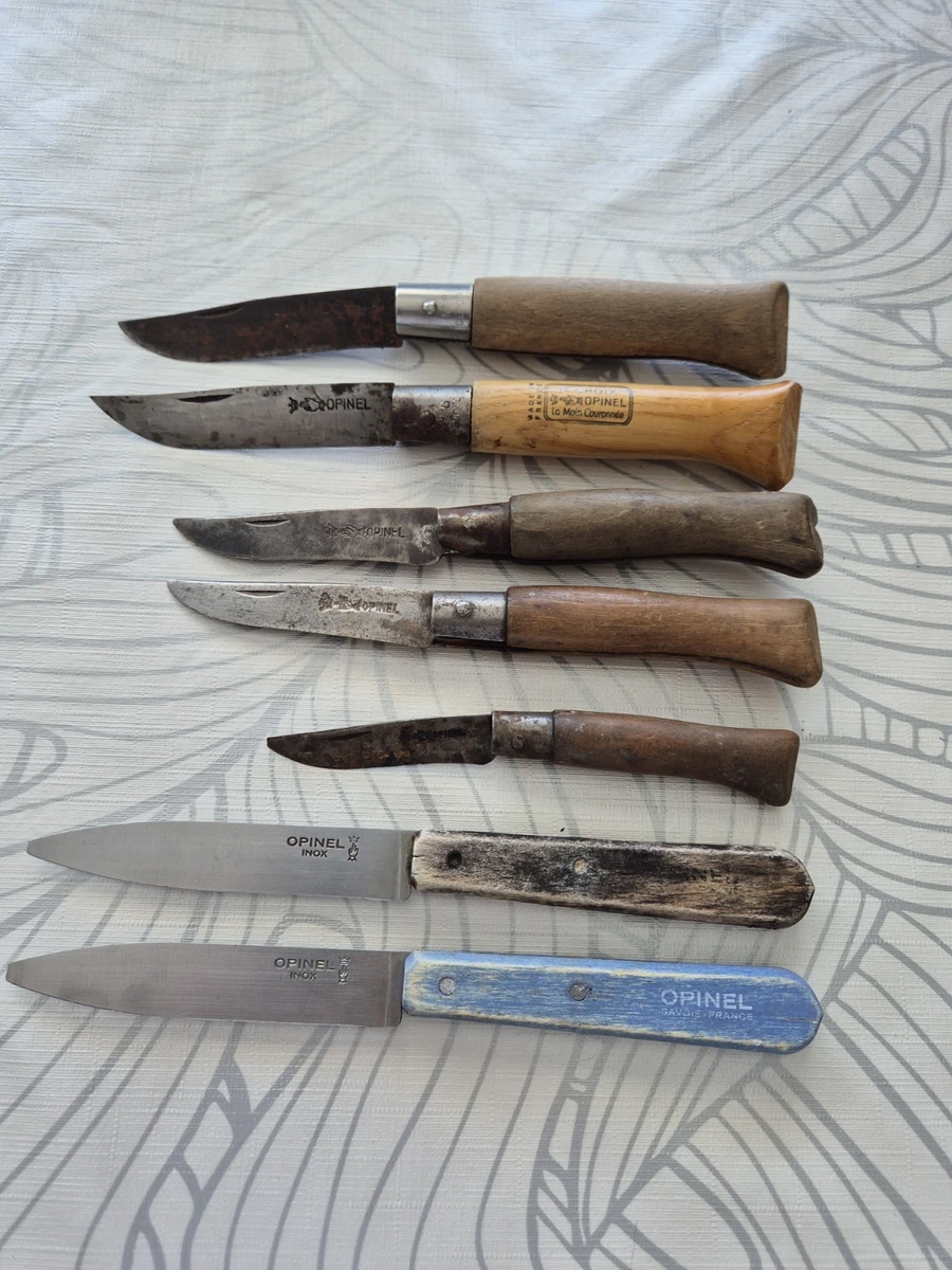 Lot De 2 Couteaux Anciens Opinel – Neufs, Authentiques Et Plein De Charme