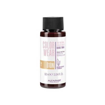Alfaparf Milano Color Wear Gloss Toner Natural - 010N Soft Lightest Natural Blon