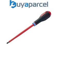 Bahco BE-8811S ERGO VDE Insulated Pozi Screwdriver PZ1 x 80mm BAHBE8811S