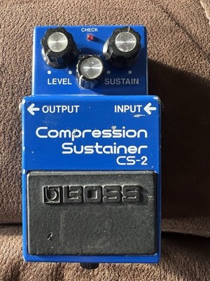 Boss CS-2 Compression Sustainer 1982 Guitar Effects Pedal