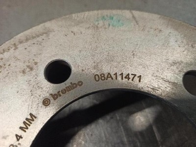 08A11471 bremscheibe hinten MITSUBISHI LANCER BERLINA CY0 INFORM 2007 4011774