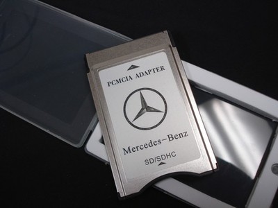 NEW SD Card reader fits all Mercedes Benz with PCMCIA Adapter slot
