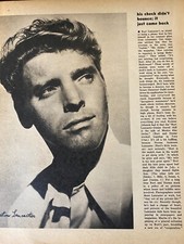 Burt Lancaster, Full Page Vintage Pinup