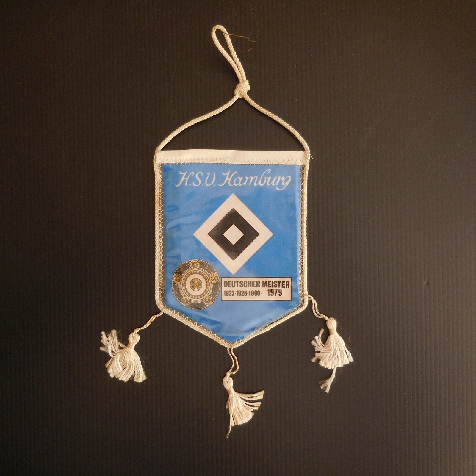 Vintage Club Football Fanion HSV HAMBURG 1977 Sport Collection Germany N5652